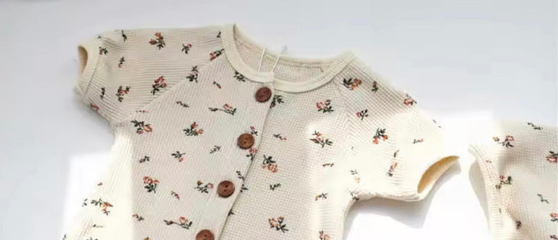Chargez l'image dans la visionneuse de la galerie, Barboteuse bébé garçon coton doux motifs

