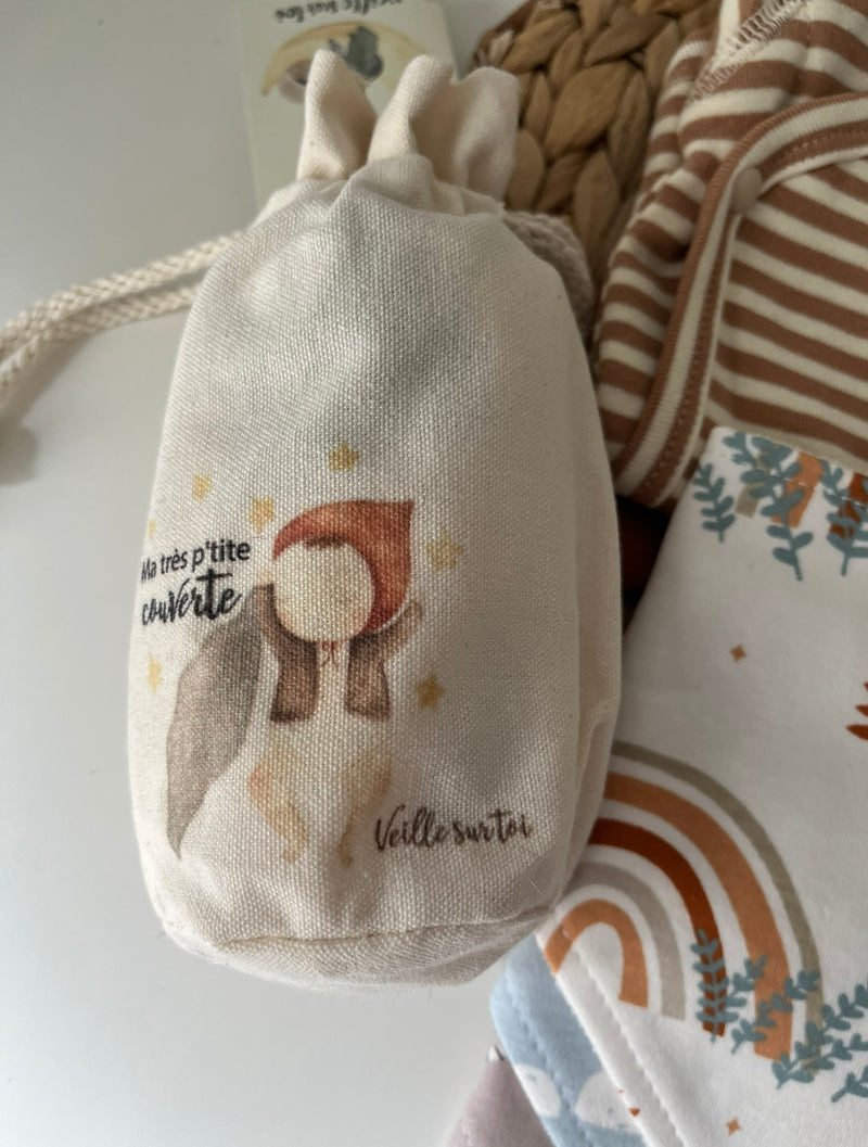 Chargez l&#39;image dans la visionneuse de la galerie, Ensemble nouveaux-nés unisexe – garçon ou fille – coton doux – Kali - Boutique Kaki Lilas
