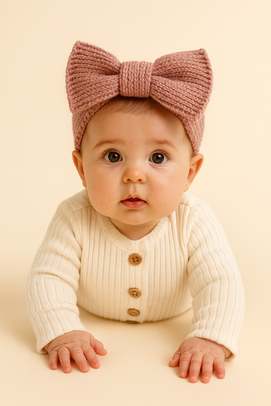 Barboteuse bébé en tricot à manches longues – Kali – Automne/Hiver - Boutique Kaki Lilas