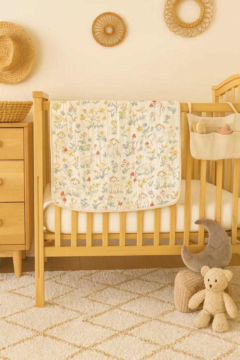 Chargez l&#39;image dans la visionneuse de la galerie, Mousseline pour bébé douce et légère en coton – Kali douce - Boutique Kaki Lilas
