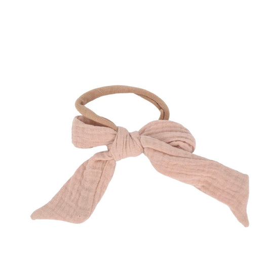 Bandeau boucle mousseline / nylon - Boutique Kaki Lilas