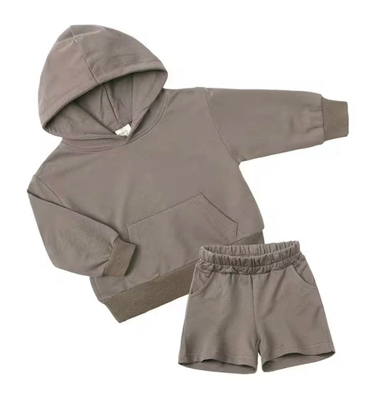 Ensemble garçon confortable 2 pièces – Modèle “Confo 24/7” en coton doux – Kali - Boutique Kaki Lilas