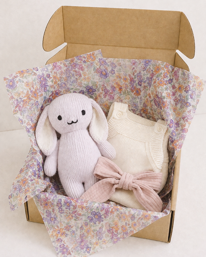 Chargez l'image dans la visionneuse de la galerie, Coffret cadeau bébé lapin douceur
