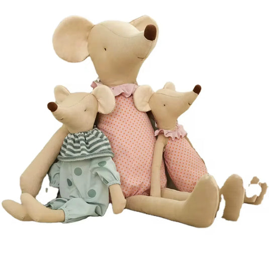 Peluches bébé Les Souris Joyeuses – Modèle Kali douces et réconfortantes - Boutique Kaki Lilas