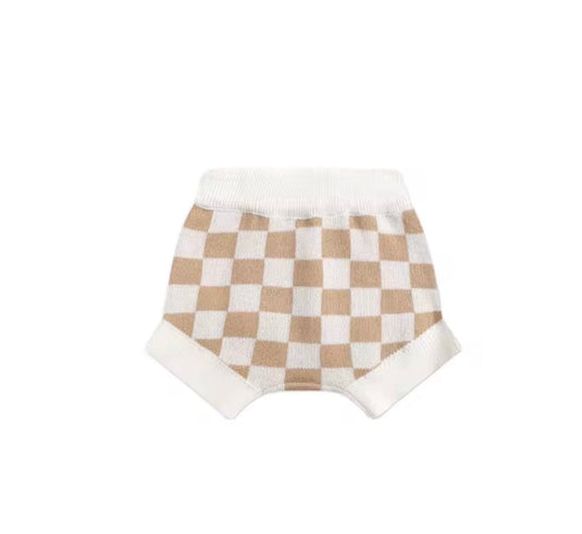 Ensemble garçon tricot à carreaux Kali