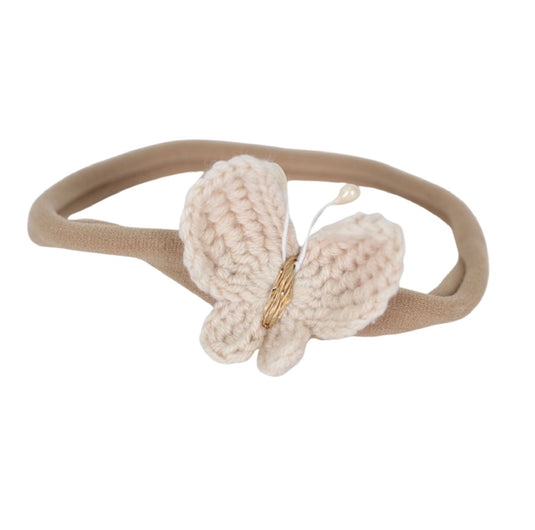 Bandeaux pour bébé avec fleur - Boutique Kaki Lilas
