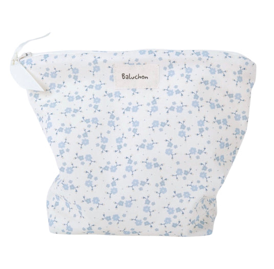 Sac à cosmétiques format moyen - Boutique Kaki Lilas