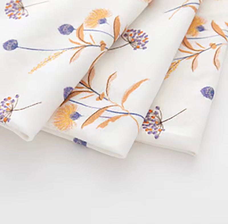 Chargez l&#39;image dans la visionneuse de la galerie, Mousselines pour bébé en coton doux et respirant – Modèle Kali - Boutique Kaki Lilas

