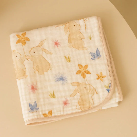 Mousseline pour bébé douce et légère en coton – Kali douce - Boutique Kaki Lilas