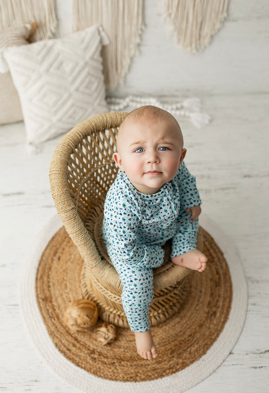 Barboteuse bébé coton bio motif danse des papillons – Kaki Lilas - Boutique Kaki Lilas