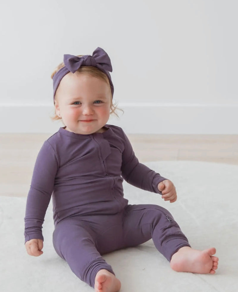 Chargez l&#39;image dans la visionneuse de la galerie, Bandeau en jersey Elderberry - Boutique Kaki Lilas
