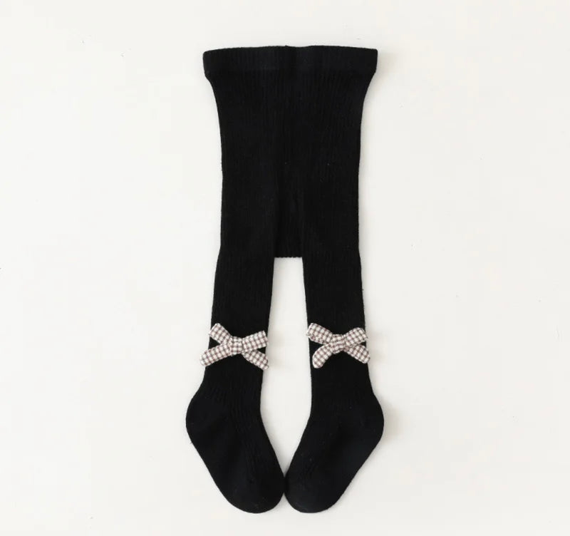 Chargez l&#39;image dans la visionneuse de la galerie, Collants bébé fille en coton avec fleurs brodées – Kali - Boutique Kaki Lilas
