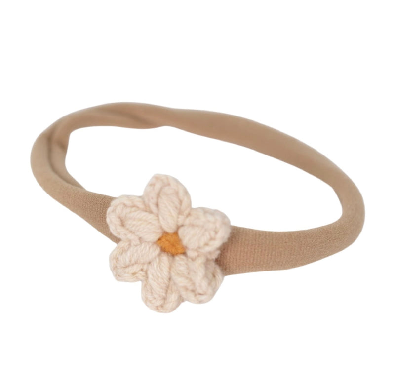 Chargez l&#39;image dans la visionneuse de la galerie, Bandeaux pour bébé avec fleur - Boutique Kaki Lilas
