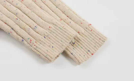 Barboteuse bébé manches longues motif moucheté – Kali - Boutique Kaki Lilas