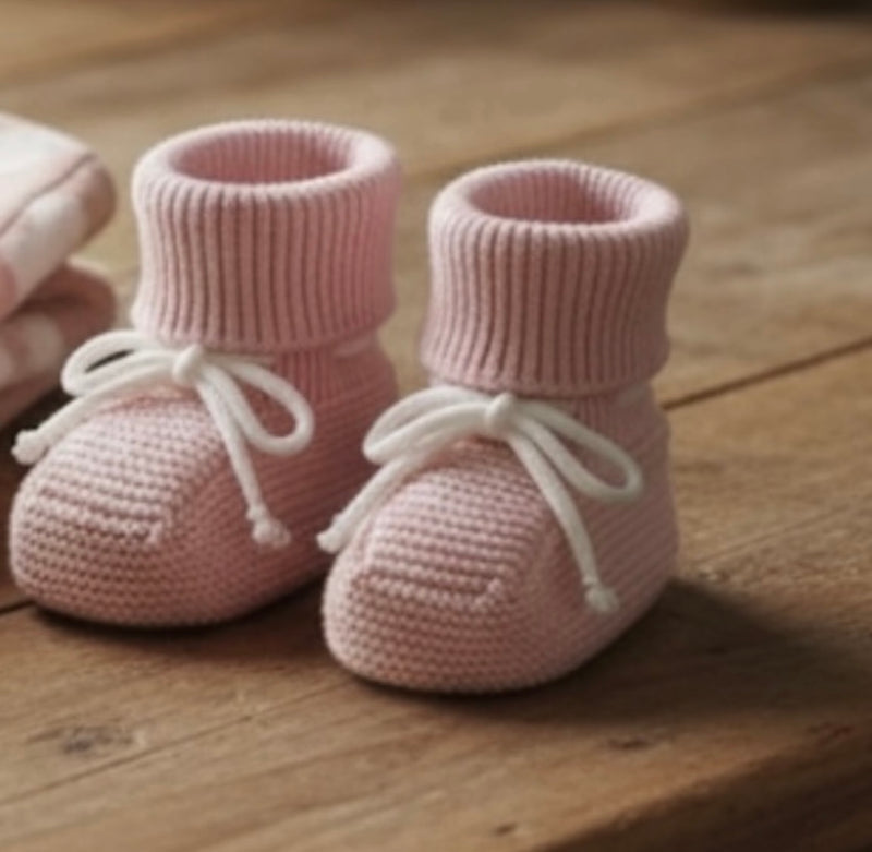 Chargez l'image dans la visionneuse de la galerie, Chaussettes bébé en tricot douillet – Kali
