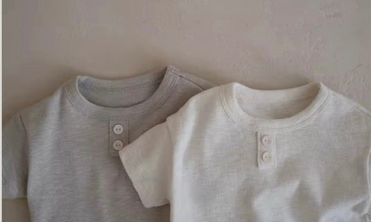 Combinaison bébé garçon en bambou doux