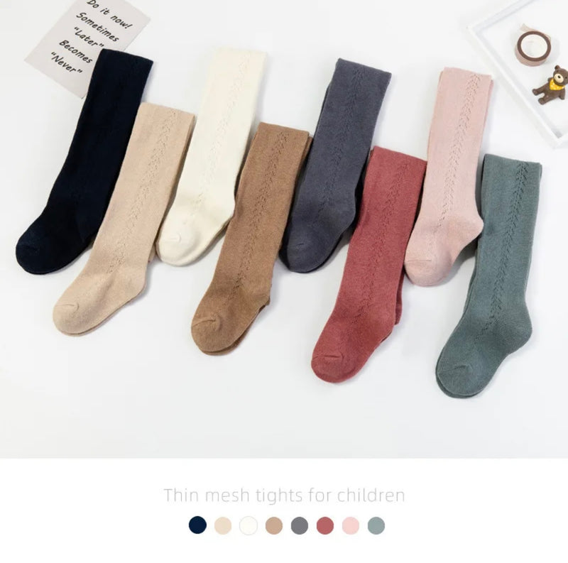 Load image into Gallery viewer, Collants bébé en coton doux – modèle Kali - Boutique Kaki Lilas

