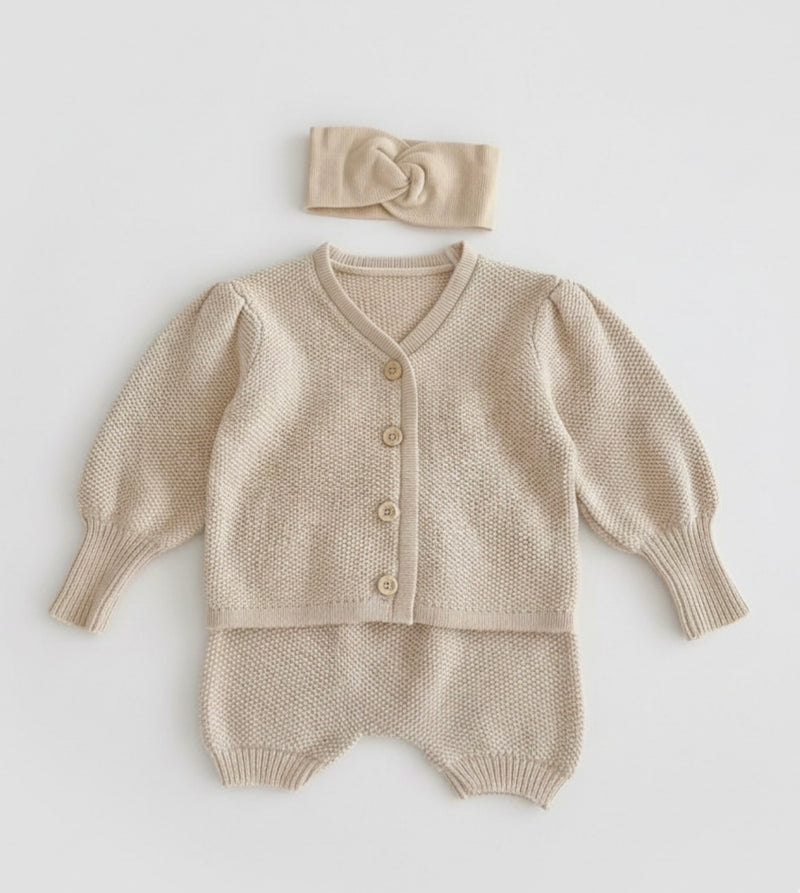 Load image into Gallery viewer, Vintage knitted baby set, 3-6 months, Kali - Last chance
