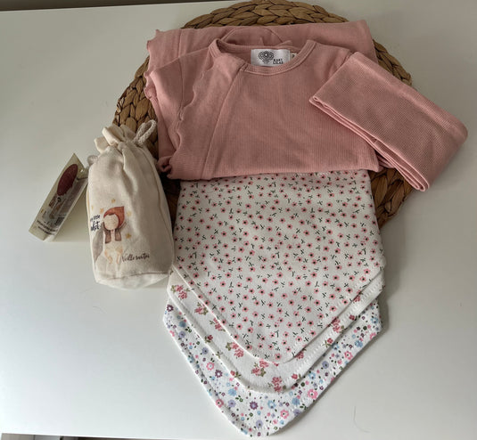 Ensemble nouveaux-nés unisexe – garçon ou fille – coton doux – Kali - Boutique Kaki Lilas