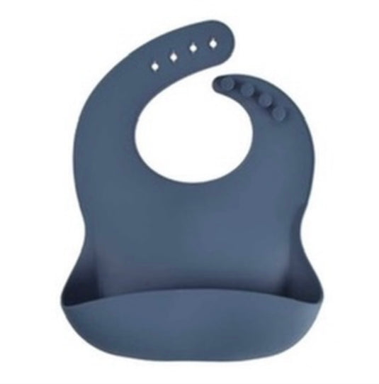 Bavoir bébé en silicone souple et imperméable – Kali - Boutique Kaki Lilas