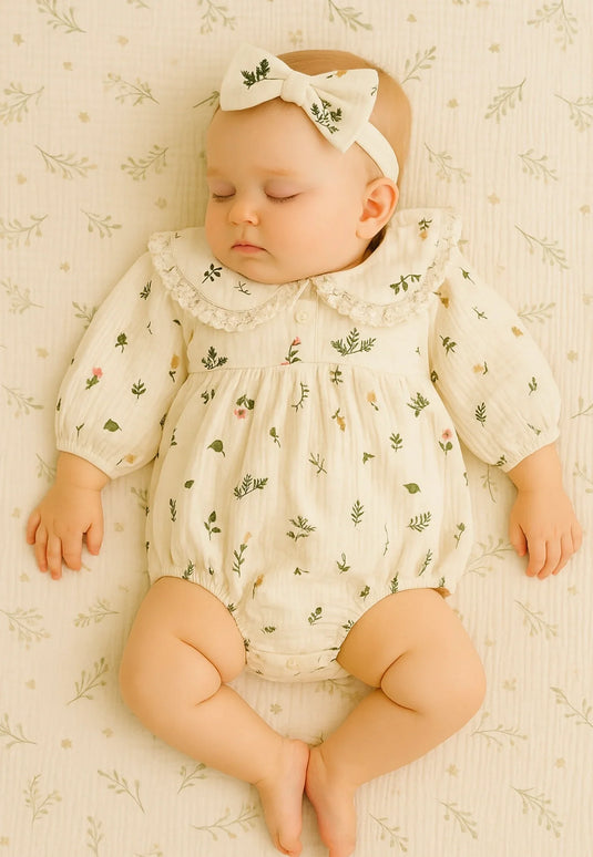 Trio de mousselines en coton doux pour bébé – Modèle Kali - Boutique Kaki Lilas