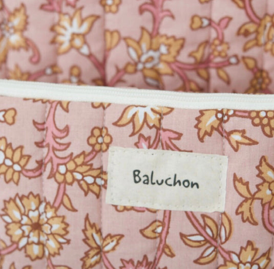 Sac à cosmétiques format moyen - Boutique Kaki Lilas