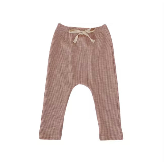 Legging bébé d’automne en coton doux et extensible – Modèle Kali - Boutique Kaki Lilas