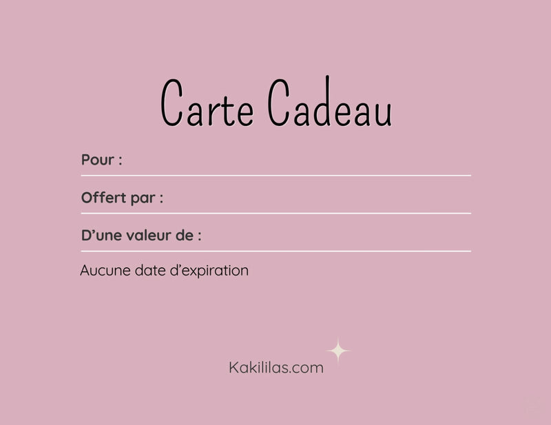 Load image into Gallery viewer, Carte cadeau Kaki lilas - Boutique Kaki Lilas
