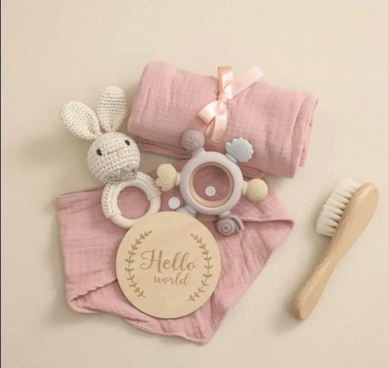 Chargez l&#39;image dans la visionneuse de la galerie, Coffret cadeau bébé complet – Kaki Lilas Kali - Boutique Kaki Lilas
