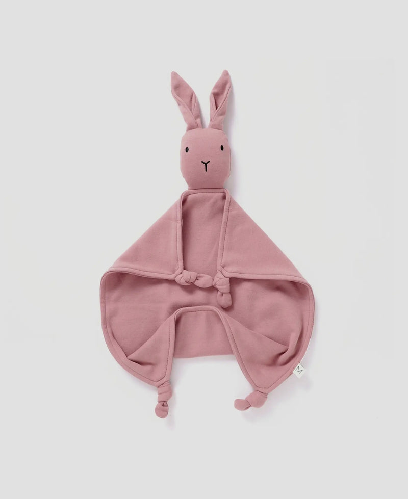 Chargez l&#39;image dans la visionneuse de la galerie, Doudou Lapin brossé Lovey-Berry coton bio - Boutique Kaki Lilas
