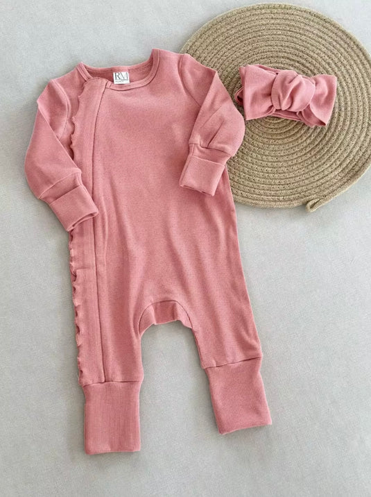 Ensemble nouveaux-nés unisexe – garçon ou fille – coton doux – Kali - Boutique Kaki Lilas