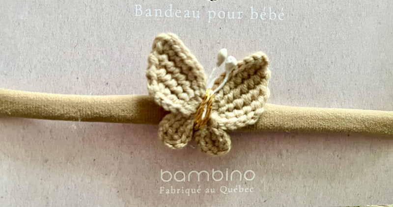 Chargez l&#39;image dans la visionneuse de la galerie, Bandeaux pour bébé avec fleur - Boutique Kaki Lilas
