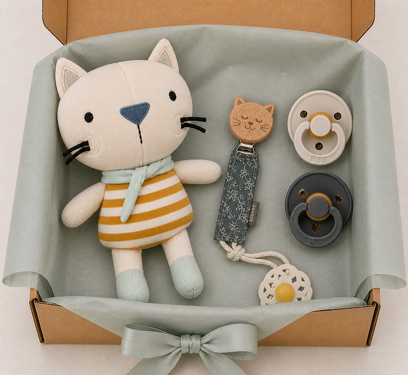 Chargez l'image dans la visionneuse de la galerie, Coffret cadeau naissance bébé fille – Petit Trésor
