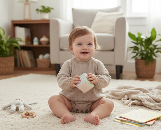 Combinaison bébé fille en tricot de coton doux – Kali