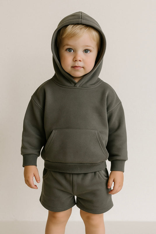 Ensemble garçon confortable 2 pièces – Modèle “Confo 24/7” en coton doux – Kali - Boutique Kaki Lilas