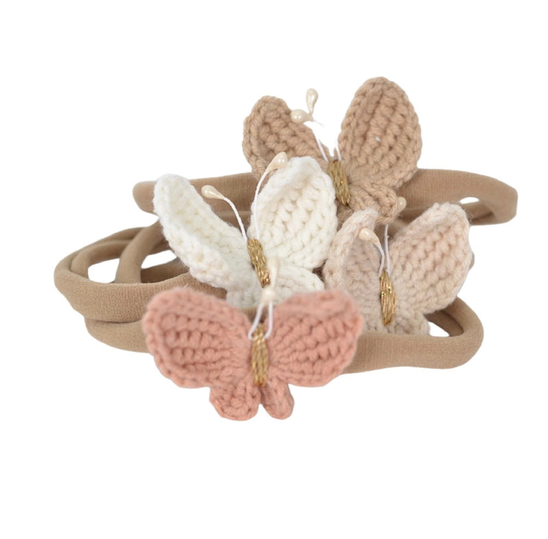 Chargez l&#39;image dans la visionneuse de la galerie, Bandeaux pour bébé avec fleur - Boutique Kaki Lilas
