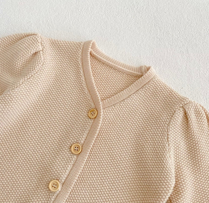 Load image into Gallery viewer, Ensemble en tricot vintage Kali bébé 3-6 mois - Boutique Kaki Lilas
