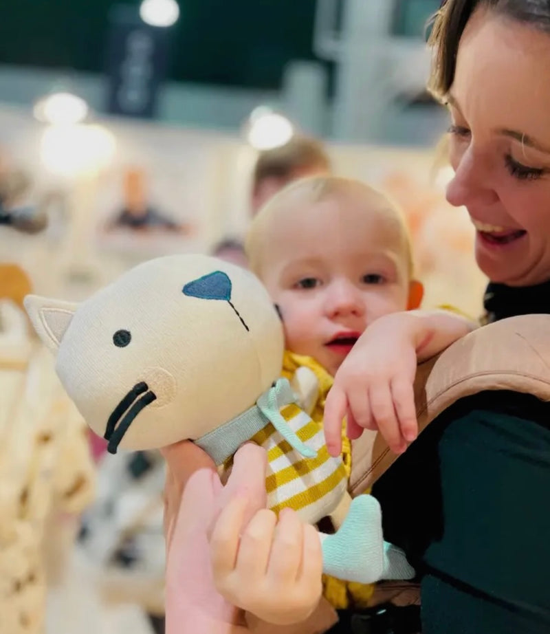 Chargez l'image dans la visionneuse de la galerie, Peluche faite mains Rémi le chat
