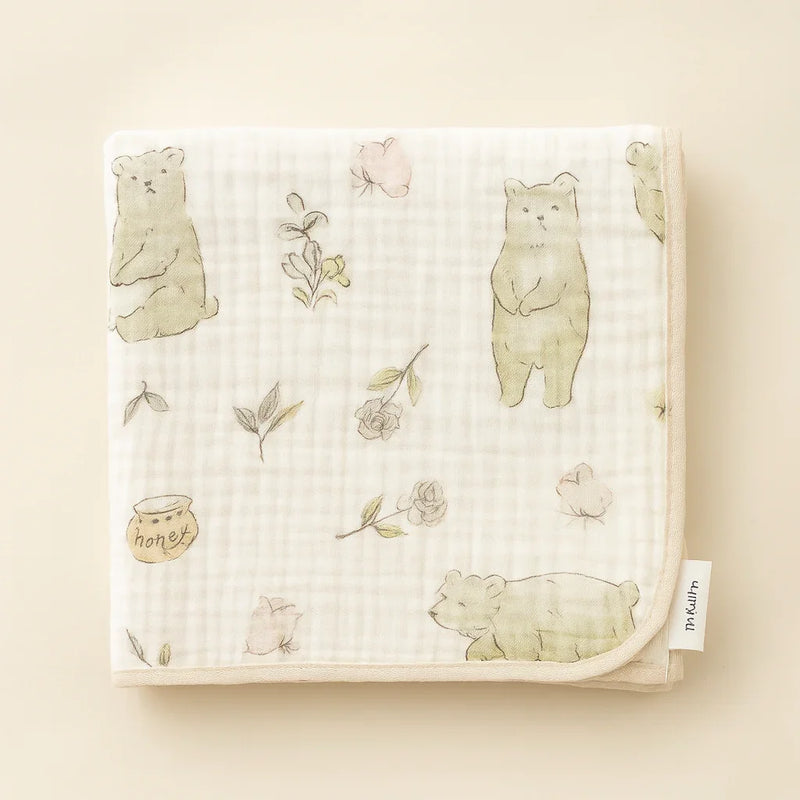 Chargez l&#39;image dans la visionneuse de la galerie, Mousseline pour bébé douce et légère en coton – Kali douce - Boutique Kaki Lilas
