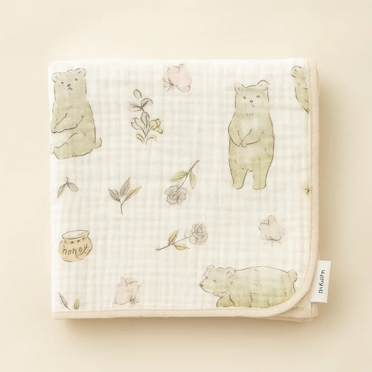 Mousseline pour bébé douce et légère en coton – Kali douce - Boutique Kaki Lilas