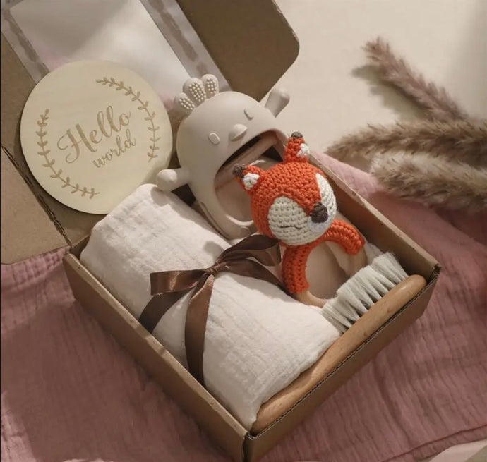 Coffret cadeau bébé complet – Kaki Lilas Kali - Boutique Kaki Lilas