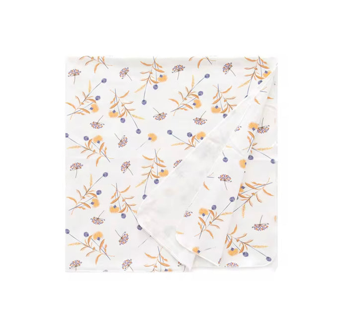 Mousselines pour bébé en coton doux et respirant – Modèle Kali - Boutique Kaki Lilas