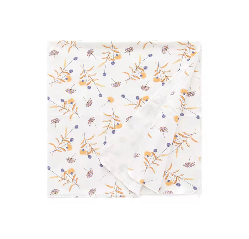 Chargez l&#39;image dans la visionneuse de la galerie, Mousselines pour bébé en coton doux et respirant – Modèle Kali - Boutique Kaki Lilas
