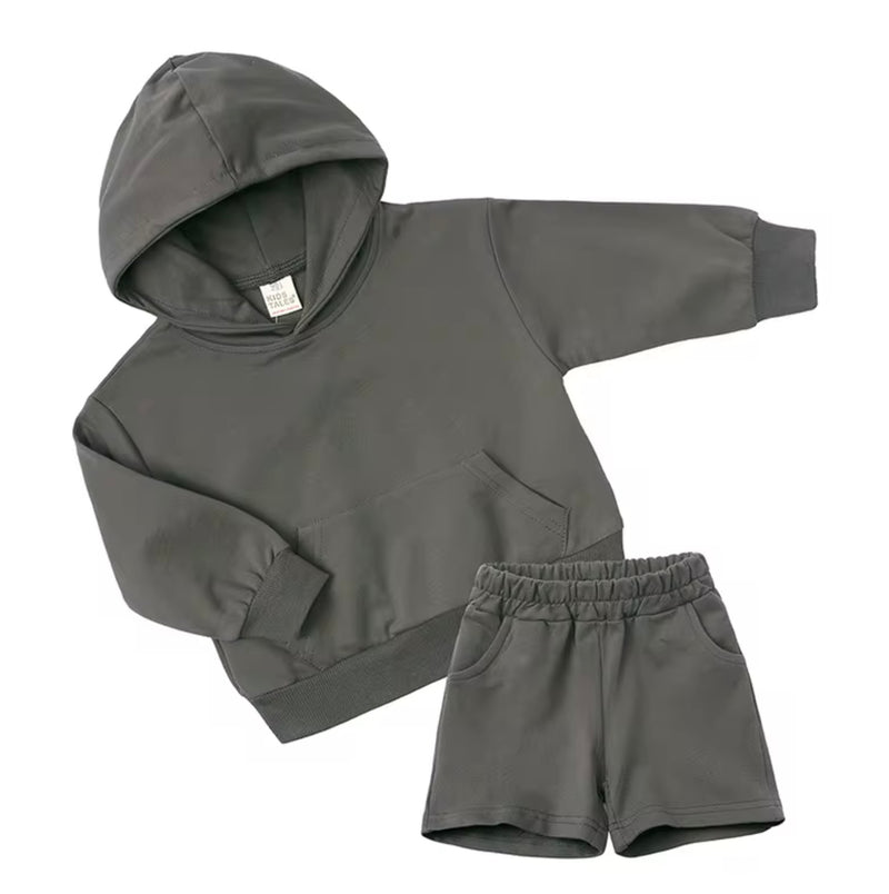 Chargez l&#39;image dans la visionneuse de la galerie, Ensemble garçon confortable 2 pièces – Modèle “Confo 24/7” en coton doux – Kali - Boutique Kaki Lilas
