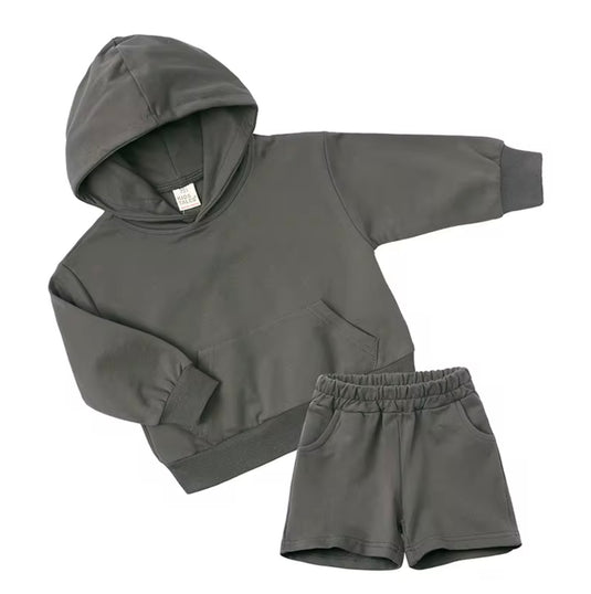 Ensemble garçon confortable 2 pièces – Modèle “Confo 24/7” en coton doux – Kali - Boutique Kaki Lilas