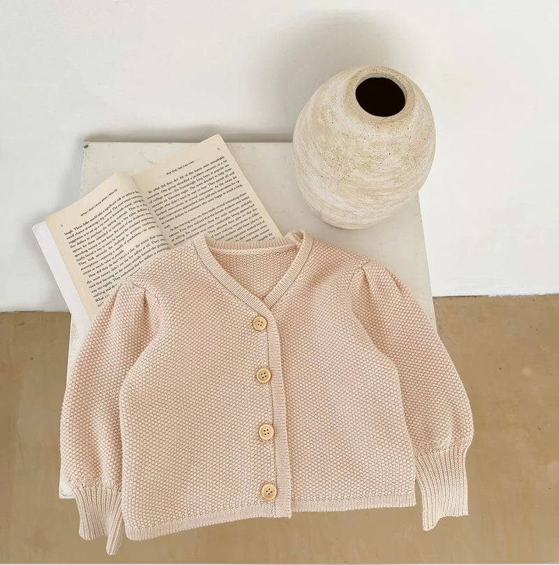 Load image into Gallery viewer, Ensemble en tricot vintage Kali bébé 3-6 mois - Boutique Kaki Lilas

