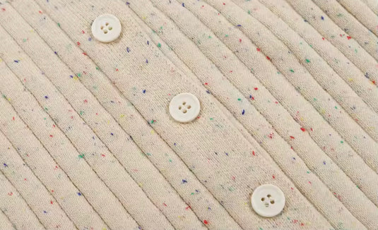 Barboteuse bébé manches longues motif moucheté – Kali - Boutique Kaki Lilas