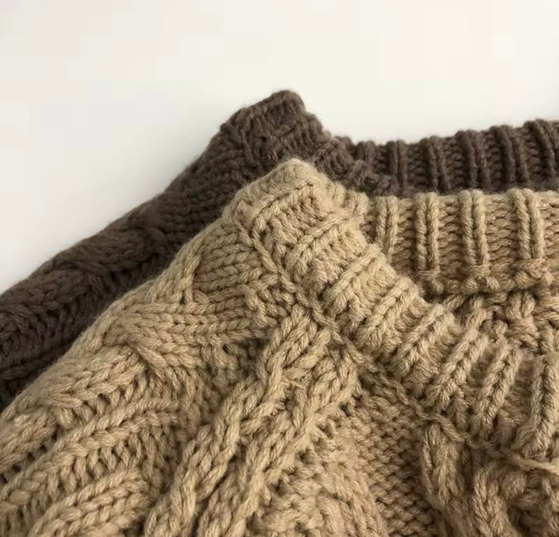 Chargez l&#39;image dans la visionneuse de la galerie, Cardigan pour filles automne-hiver tricoté – Kali - Boutique Kaki Lilas
