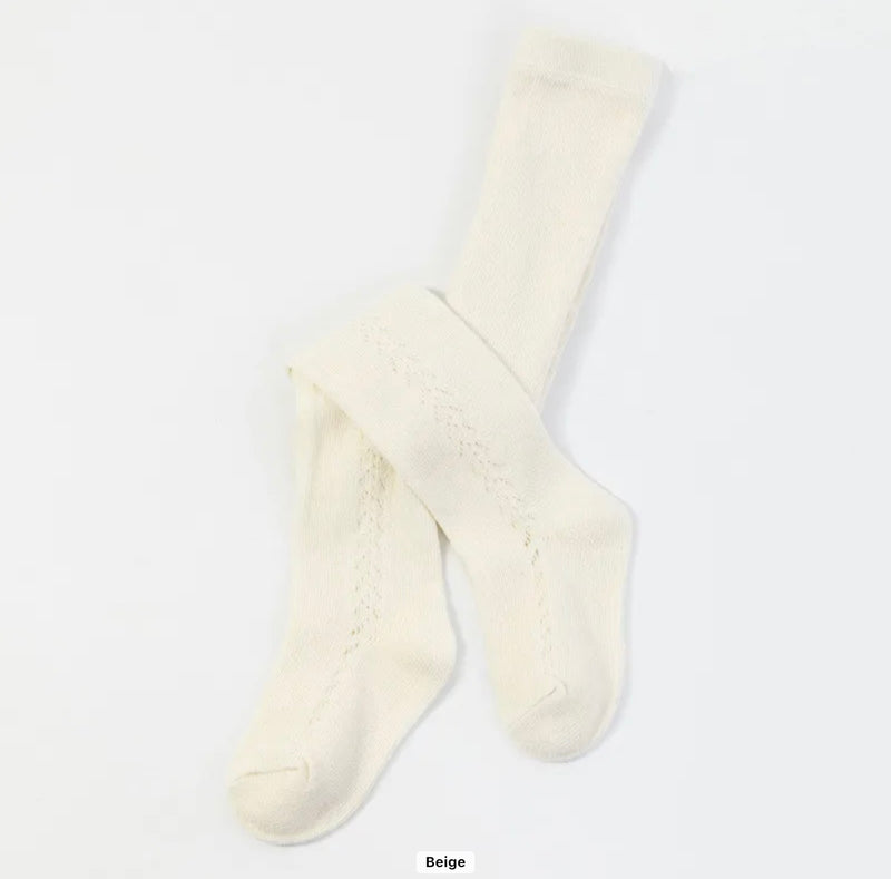 Load image into Gallery viewer, Collants bébé en coton doux – modèle Kali - Boutique Kaki Lilas
