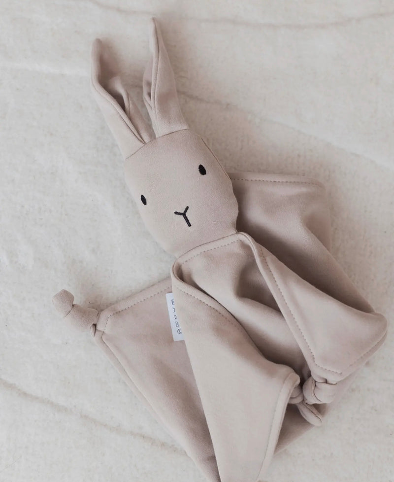 Chargez l&#39;image dans la visionneuse de la galerie, Doudou Brushed bunny - Avoine coton bio - Boutique Kaki Lilas
